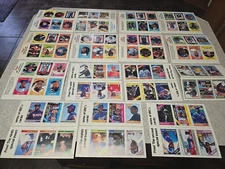Sports Card Magazine Uncut Card Sheets Multiple Years Your Choice 