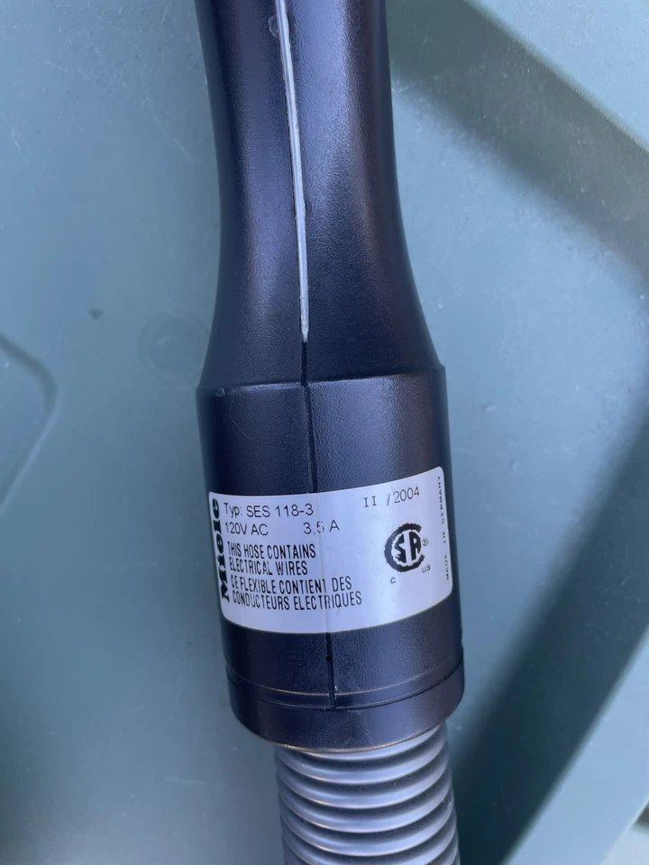 Miele S548 Champagne Canister Vacuum with Wand and Hose All Attachments Present - Image 3 of 4