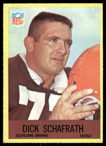 Dick Schafrath #40 1965 Philadelphia card