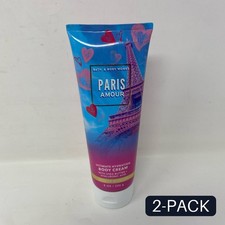 Bath  Body Works Paris Amour Ultimate Hydration Body Cream 8 oz - 2 PACK