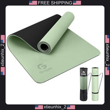 Yoga Mat Non Slip Eco Friendly 72 x 24 inches with Carrying Strap