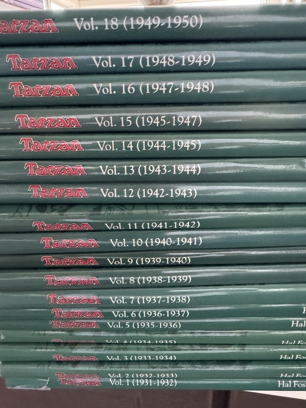 Tarzan in Color 18 Volumes Hal Foster Hogarth Edgar Rice Burroughs HC
