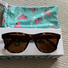 goodr Bosley's Basset Hound Dreams Tortoise Brown Running Sunglasses