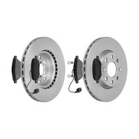 F.Becker Bremsscheiben Ø257MM + BremsbelÄGe Vorne FÜR Fiat Punto Evo Grande