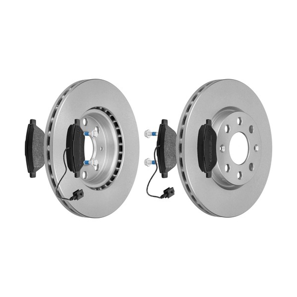 F.Becker Bremsscheiben Ø257MM + BremsbelÄGe Vorne FÜR Fiat Punto Evo Grande-image