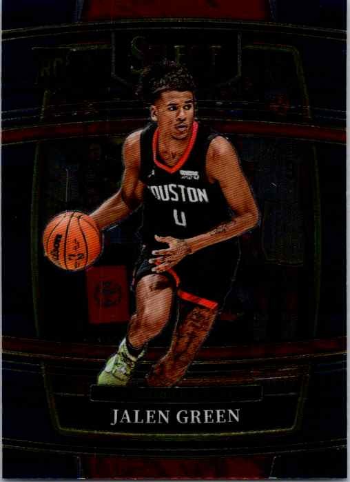 2021-22 Panini Select #7 Jalen Green Blue (Retail Base)