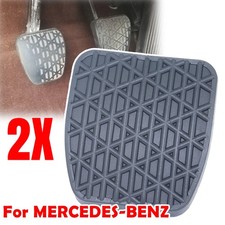 2X Car Brake Pedal Rubber Pad Cover Replacement For Mercedes-Benz A-Class Manual