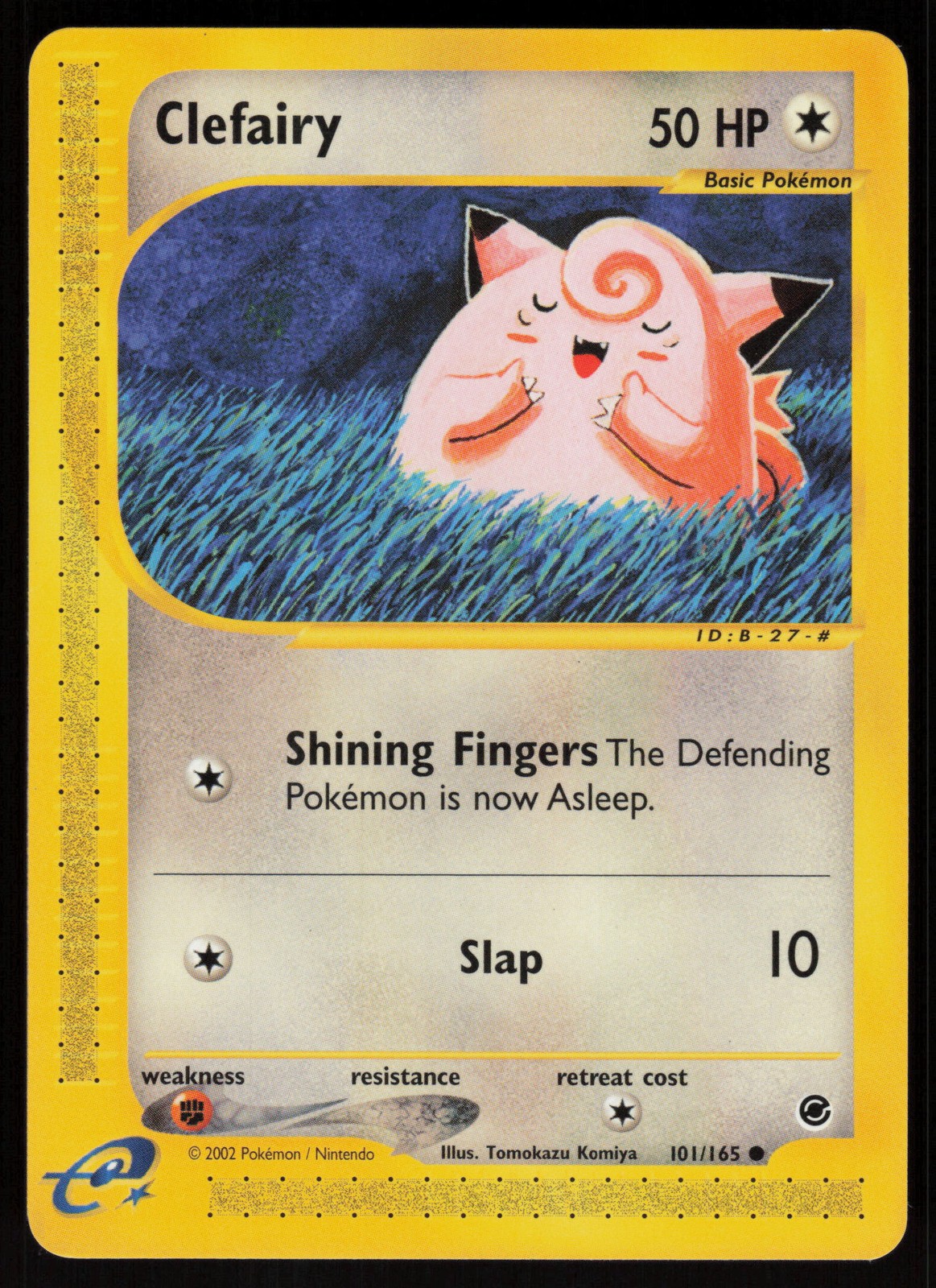 Pokemon Clefairy Common Normal Expedition 101/165 NM