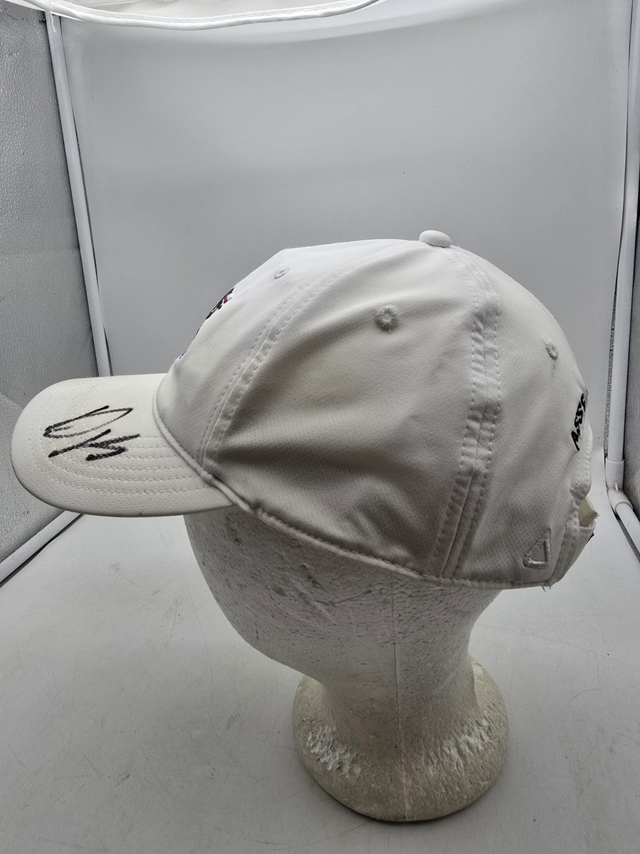 Charles Schwab Challenge White Strapback Marshall Golf Cap/Hat