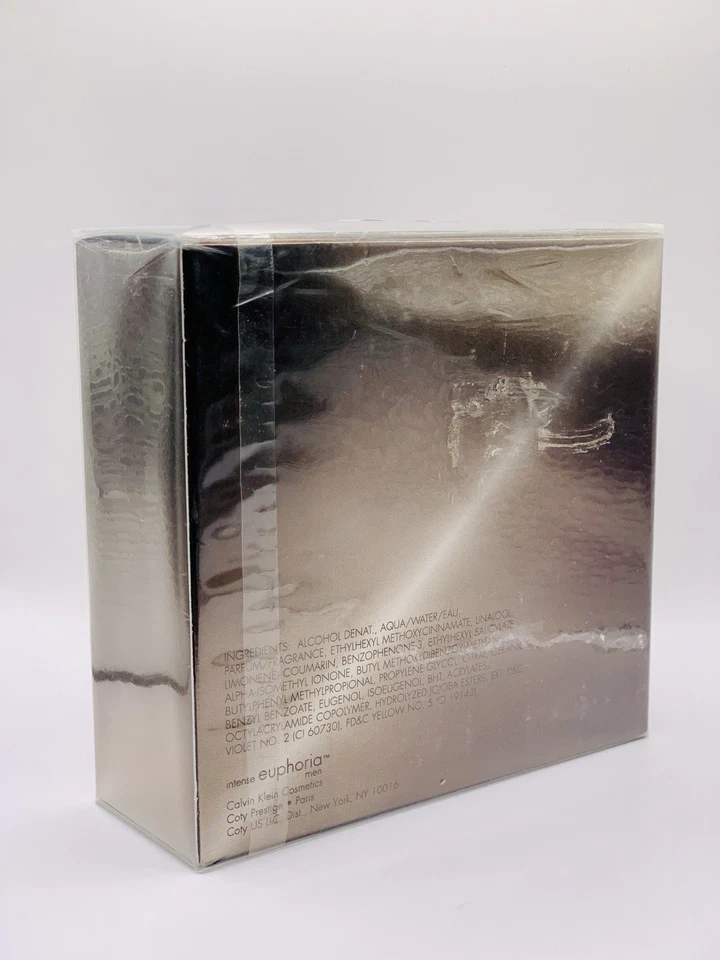 Euphoria Intense de Calvin Klein para hombre EDT colonia spray 3,4 oz. Nuevo en caja Foto 4 de 4