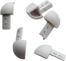 White Corner Tile Trim Pieces, Plastic External Corner, Plastic Round Edge Corn