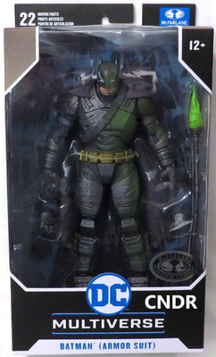 Mcfarlane DC Multiverse *PLATINUM* ARMOR SUIT BATMAN v Superman: Dawn of Justice
