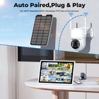 Solar Battery Powered Wireless Outdoor Pan/Tilt Home Security Camera System 500G — photo 2