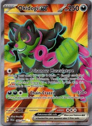 Okidogi ex 082/064 Shrouded Fable Ultra Rare Full Art Holo