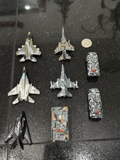 Vintage Micro Machines LGTI Military Jets Tanks Terror Troops Camo Lot 8 Diecast