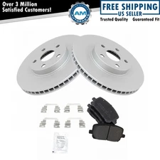 Posi Semi Metallic Brake Pad & G-Coated Rotor Front Set for Corolla New