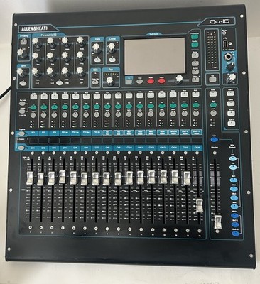 Allen & Heath QU-16 Chrome Edition Digital Mixer w/Power Cord - USED