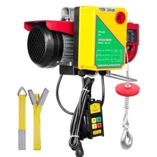 Efficient 2200 Lifting Hoist, 1600W Pure Copper Motor & 328ft Remote for Garage