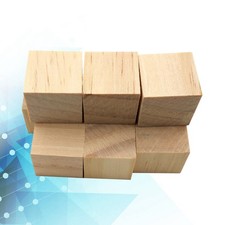 10Pcs Smooth Pine Wood Pieces for Craft Projects and Party Decorations