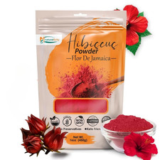 Hibiscus Gudhal Powder for Hair  Face 16 Oz  100 Pure Hibiscus Sabdariffa