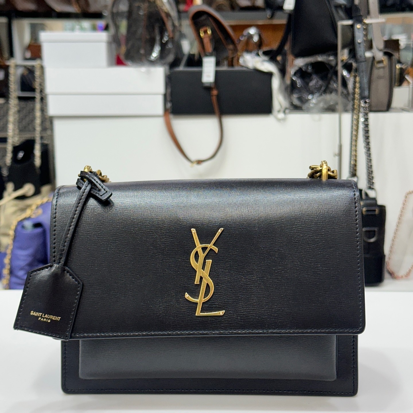 Saint Laurent Borsa a tracolla Tramonto Media 442906 134104978