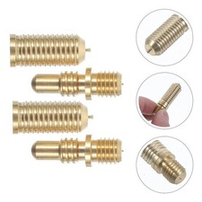 3 Sets Pool Cue Screws Pool Cue Brass Joint Screw Billiard Cue Tip Inserting