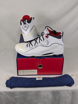   Rare SAMPLE   Jordan Olympia UWR Men's Size 12.5 Red White Obsidian *Read*