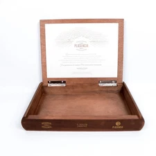 Plasencia Cortez Reserva Original Empty Wood Cigar Box 9.75" x 7" x 1.5"