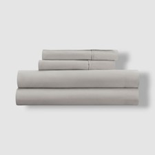 Kaycie Gray Microfiber 4-Pc. Sheet Set - Twin Size