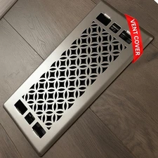 Floor Vent Covers 4x12 - Air Vent Covers, Heavy Duty Floor Vents for Home, Ad...