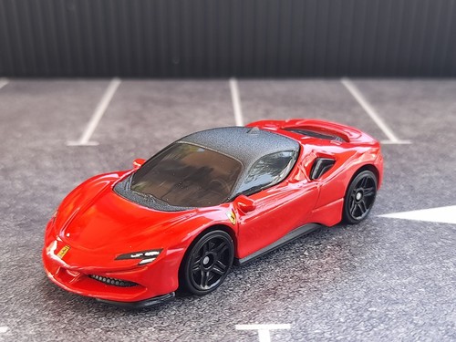 Hot Wheels Ferrari SF90 Stradale Nuevo Suelto Escala 1/64 Die-Cast Modelo Coche 2025