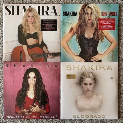 Shakira - She Wolf, El Dorado, Shakira, Donde Estan Los Ladrones - NEW Vinyl