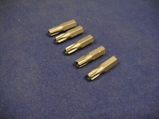 Set of 5 TORX Star TX35 T35 Screwdriver Bits 1/4" Hex Shank