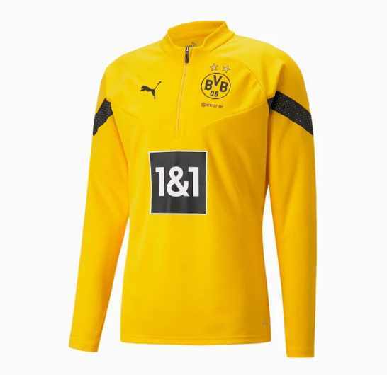 Puma Borussia Dortmund トレーニングウェア Puma BVB Borussia Dortmund 2022-23 1/4 Zip Training Top