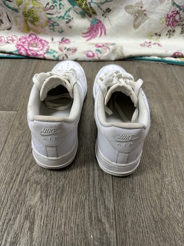 Nike Air Force 1 bianche 315115-112 scarpe da ginnastica classiche UK-7 *Vendute come viste* - Foto 7 di 13