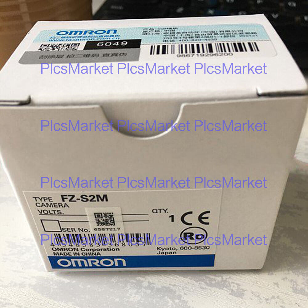New OMRON FZ-S2M Industrial CCD 2 megapixel color camera 1 year warranty