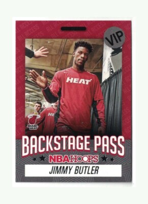2020-21 Panini NBA Hoops - Back Stage Pass Jimmy Butler #4