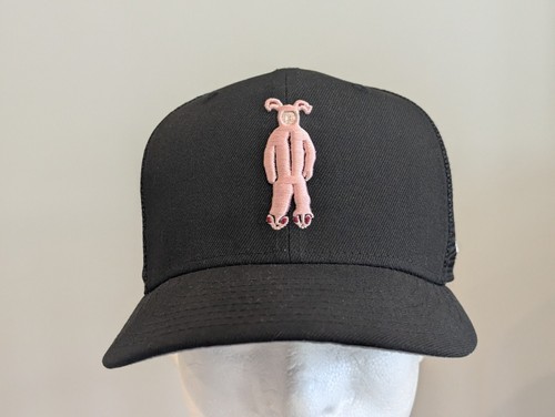 RARE A Christmas Story Ralphie Pink Bunny New Era Cap Hat 9FIFTY Snapback Black - Picture 2 of 12