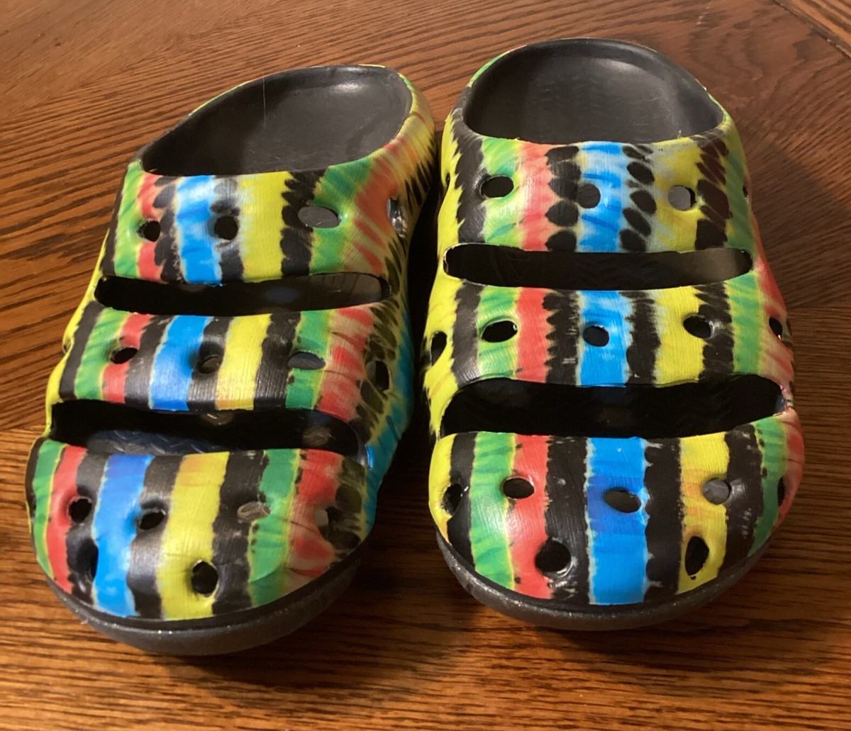 Keen Yogui Arts Tie Dye Size 10 Women's Rubber Slip On Clogs Shoes