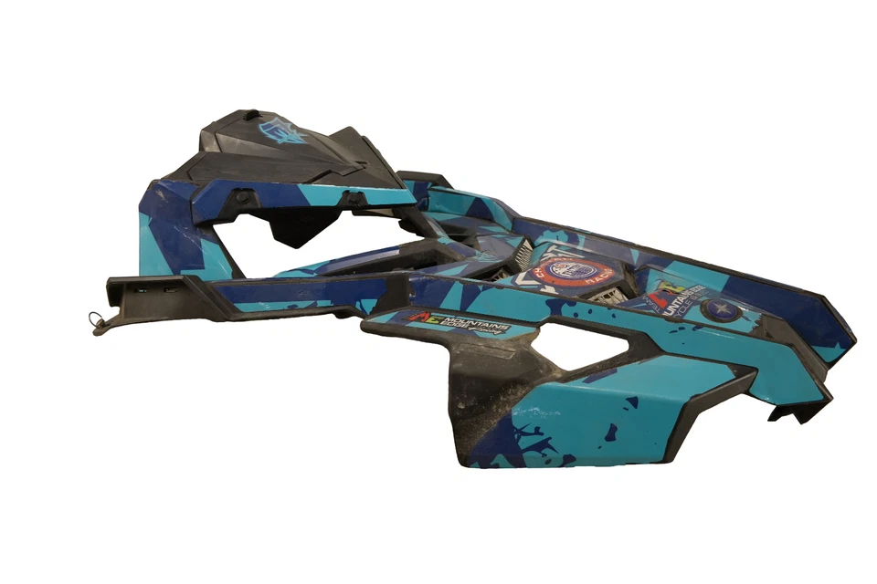 2015-22 POLARIS RMK PRO AXYS KHAOS 600 800, BLACK HOOD ASSEMBLY SB80 - Image 4 of 4