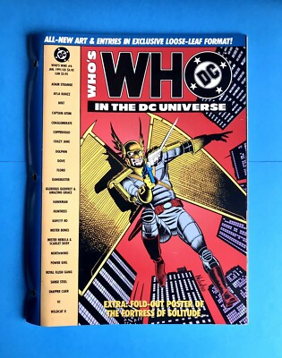 WHO'S WHO IN THE DC UNIVERSE #6  HAWKMAN  DC COMICS  JAN 1991  VG  1ST PRINT