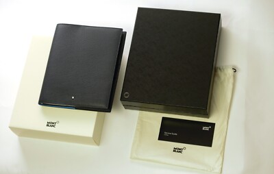 MONTBLANC レザー バインダー 黒 Montblanc Sartorial Calligraphy Leather Notebook Medium w
