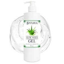 Aloe Vera Gel - Natural Scent - Moisturizing - Soothing 16 Ounce Pump 