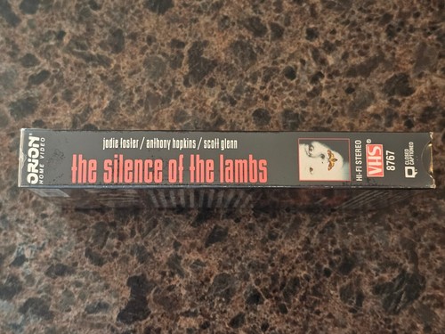 BRAND NEW The Silence Of The Lambs (VHS; 1991) Anthony Hopkins RARE Sealed OOP - Picture 4 of 6