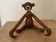 KAY BOJESEN ZOO LINE STYLE ARTICULATED MONKEY MID CENTURY MODERN DANISH VIKING