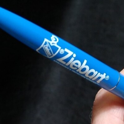 Vintage BIC CLIC ZIEBART RUSTPROOFING PROTECTION ELKHART IN Advertising Pen ~ A1
