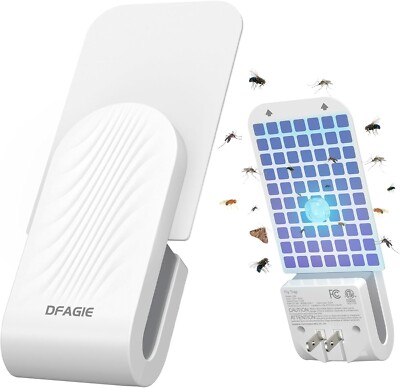 Fly Trap Indoor, Plug-In Flying Insect Trap for Mosquito, Flies, Fruit Flies New