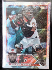 2023 Topps Retail Foilboard /608 Robinson Chirinos #620 Shimmer Baltimore Oriole
