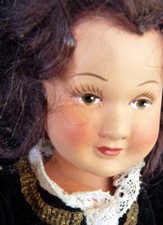 Vintage French 11" Woman DOLL Marked Celluloid