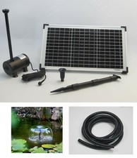 20W Pompa solarna + wąż Solarna pompa stawowa Pompa zatapialna Staw ogrodowy Pompa Ogród *